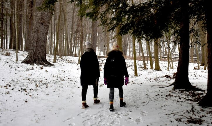 Winter coaching walk