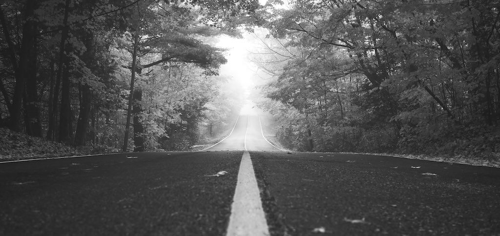 The road ahead - image serving as a metaphor for coaching CPD opportunities
